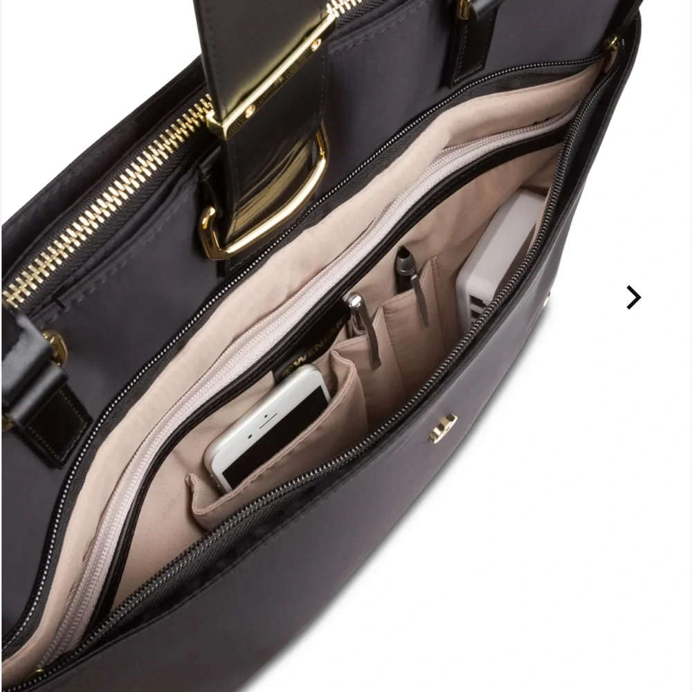 Elegant Black Women's Laptop‎ Tote
